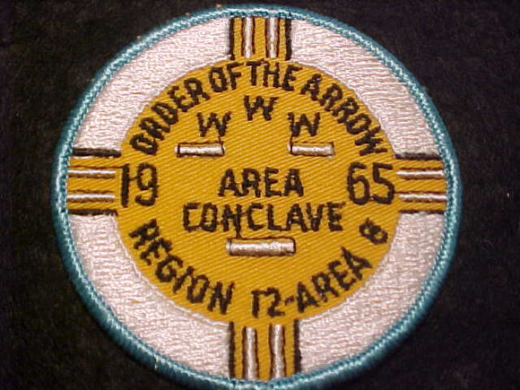 1965 AREA 12-G CONCLAVE