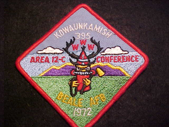 1972 AREA 12-C CONFERENCE, BEALE AFB, KOWAUNKAMISH 395