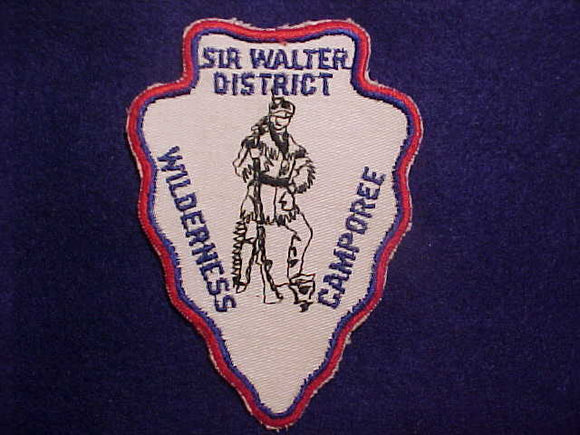1960'S ACTIVITY PATCH, SIR WALTER DISTRICT WILDERNESS CAMPOREE