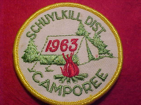 1963 ACTIVITY PATCH, SCHOYLKILL DISTRICT CAMPOREE