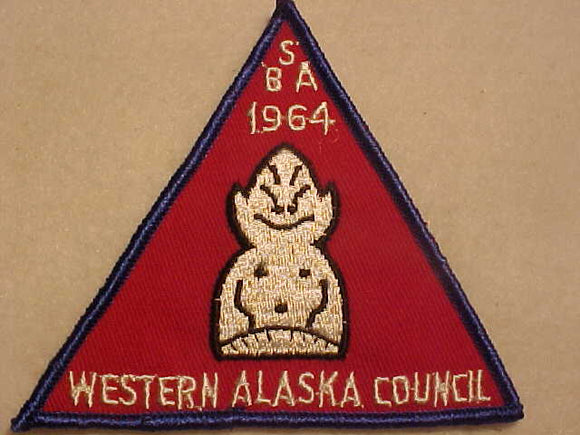 1964 ACTIVITY PATCH, WESTERN ALASKA COUNCIL