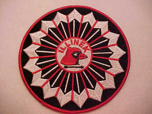 132 J2 ILLINEK JACKET PATCH, 6" ROUND