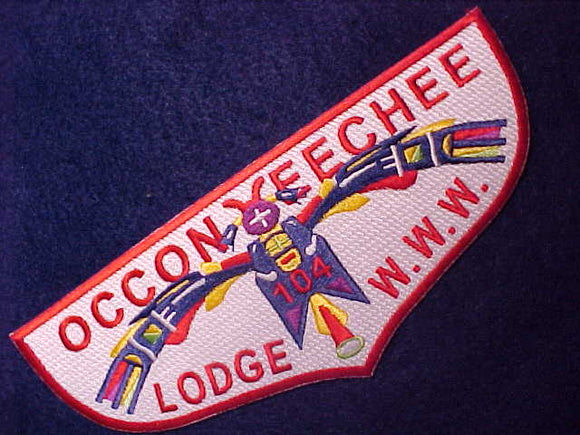 104 J12 OCCONEECHEE JACKET PATCH