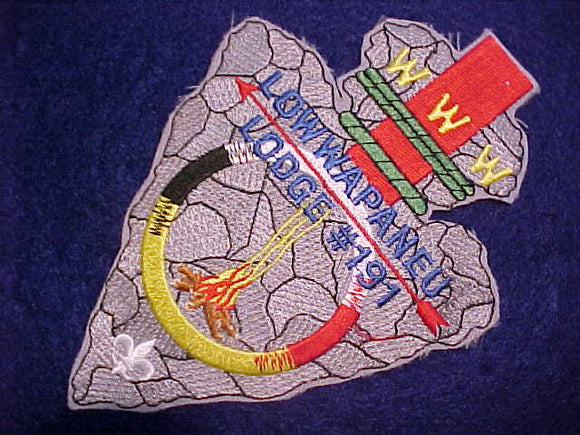 191 J1 LOWWAPANEU JACKET PATCH, 4 X 6