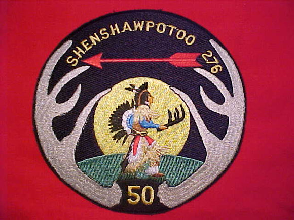 276 J9 SHENSHAWPOTOO JACKET PATCH, 50TH ANNIV. (1994)
