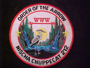 212 J3 NISCHA CHUPPECAT JACKET PATCH, 6"