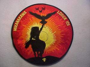 101 J1 MIKANAKAWA, FIRST JACKET PATCH, 213MM ROUND