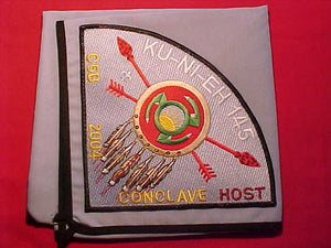 145 P1 KU-NI-EH PIE PATCH ON N/C, 2004 CONCLAVE C5B HOST