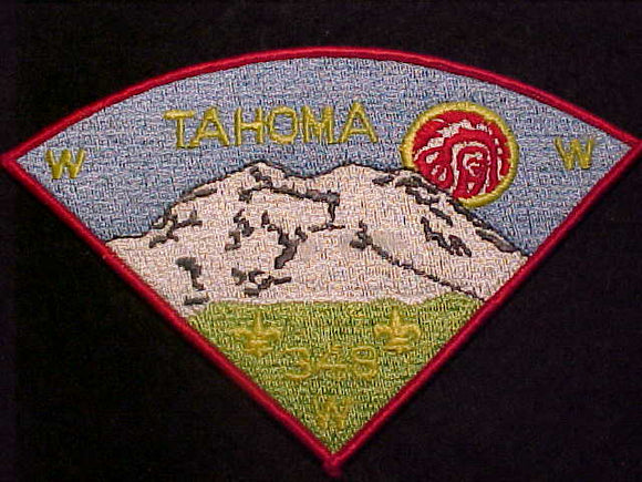 348 P2 TAHOMA NECKERCHIEF PATCH, MERGED 1994