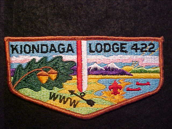 422 J1 KIONDAGA JACKET PATCH, THREAD BREAK