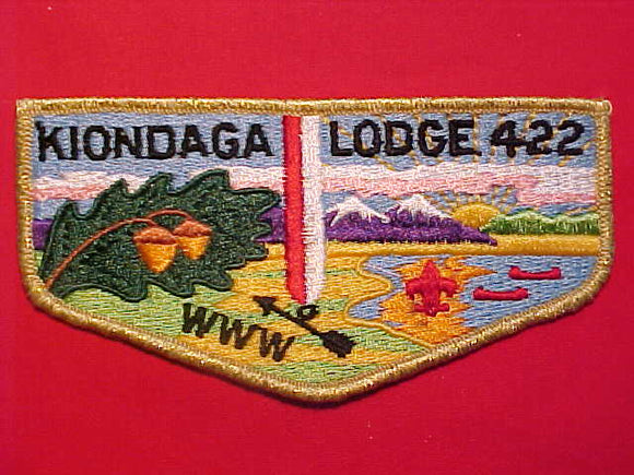 422 J2 KIONDAGA JACKET PATCH, GMY BDR.