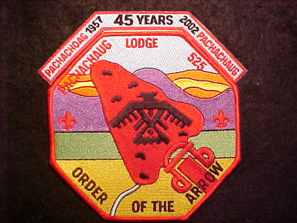 525 J3 + X20 PACHACHAUG SEGMENT (1957-2002) PLUS HEXAGON JACKET PATCH