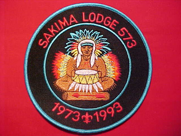 573 J1 SAKIMA JACKET PATCH, 1973-1993