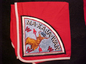 40 P1 MA-KA-JA-WAN PATCH ON NECKERCHIEF