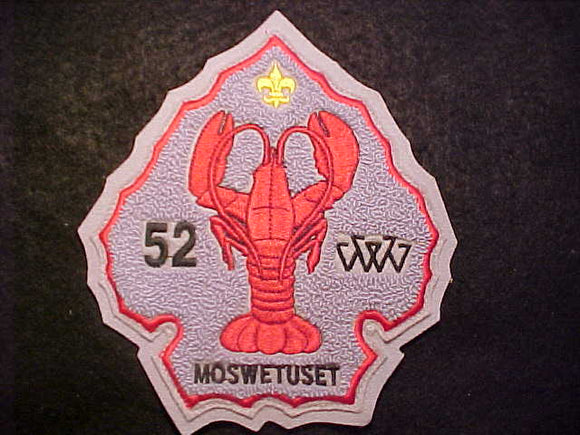 52 C1 MOSWETUSET JACKET PATCH, CHENILLE