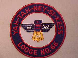 66 J3 YAH-TAH-HEY-SI-KESS JACKET PATCH, 6" ROUND