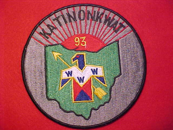 93 J2 KATINONKWAT JACKET PATCH, 6