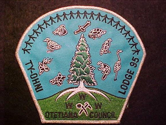 95 J6 TY-OHNI JACKET PATCH, OTETIANA COUNCIL