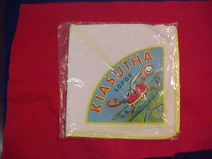 57 N1 KIASUTHA, SILKSCREENED NECKERCHIEF, MERGED 1993