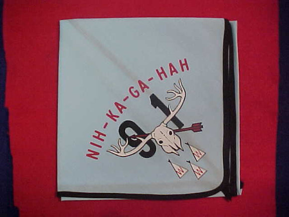 91 N3 NIH-KA-GA-HAH, BLACK BOUND EDGE, MERGED 1995