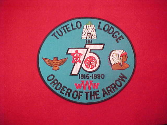 161 J1 TUTELO, JACKET PATCH, 1915-1990