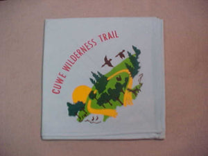 218 N11b CUWE, CUWE WILDERNESS TRAIL NECKERCHIEF