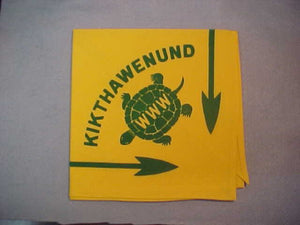 222 N2a KIKTHAWENUND NECKERCHIEF, MERGED 1973