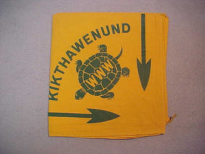 222 N2b KIKTHAWENUND NECKERCHIEF, MERGED 1973