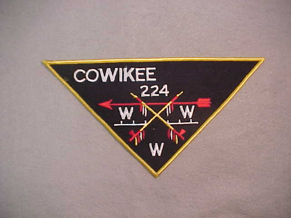 224 P2 COWIKEE NECKERCHIEF PATCH, MISSING 