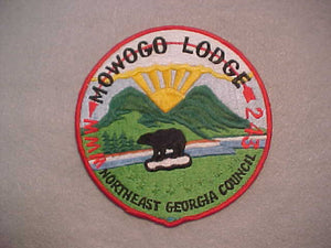 243 J4 MOWOGO, SMALL TEAR BELOW "GEORGIA"