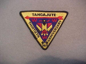 247 X3 TAHGAJUTE, 1977 THIRTIETH ANNIVERSARY