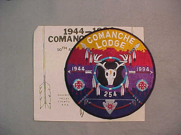 254 J7 COMANCHE, 1944-1994 JACKET PATCH