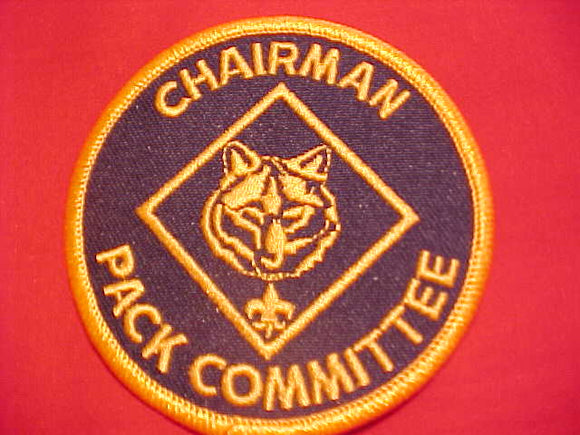 PACK COMMITTEE CHAIRMAN, 1990'S-2009, 