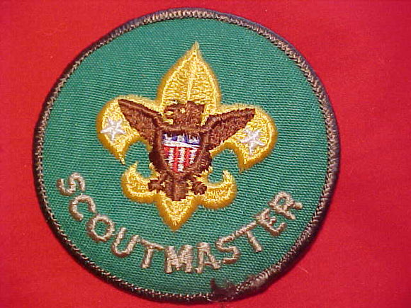 SCOUTMASTER PROTOTYPE, DK. GRAY BDR., DK. GREEN TWILL