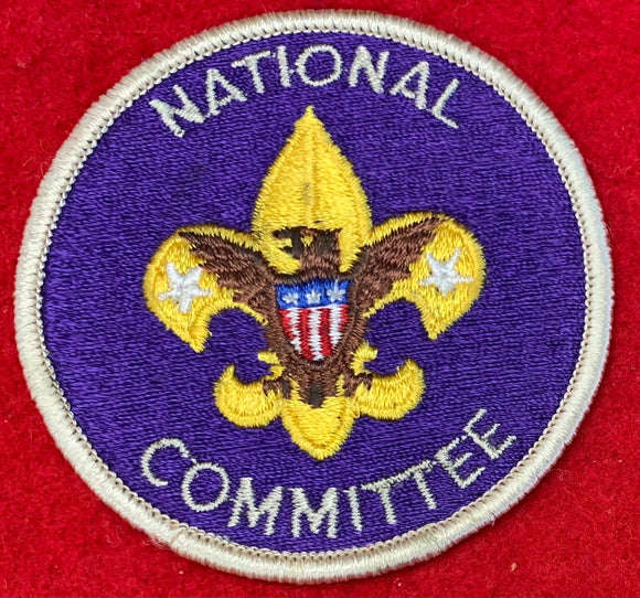 National Committee / National Councilman. 1990's - Current. Fully Embroidered.