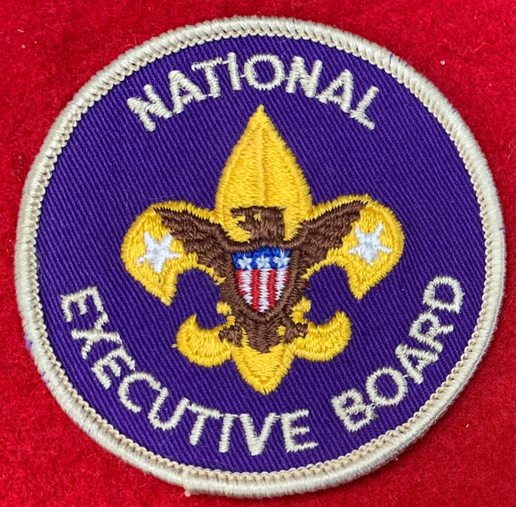 National Executive Board. 1990's - Current. Twill Background.