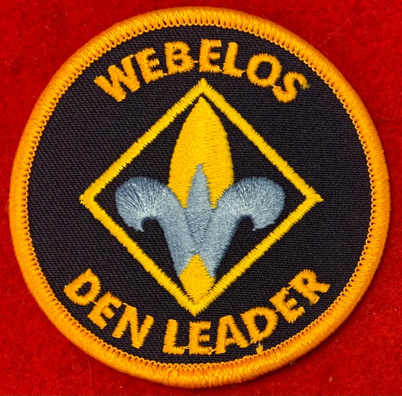 Webelos Den Leader. 2007 - Current. Mint.