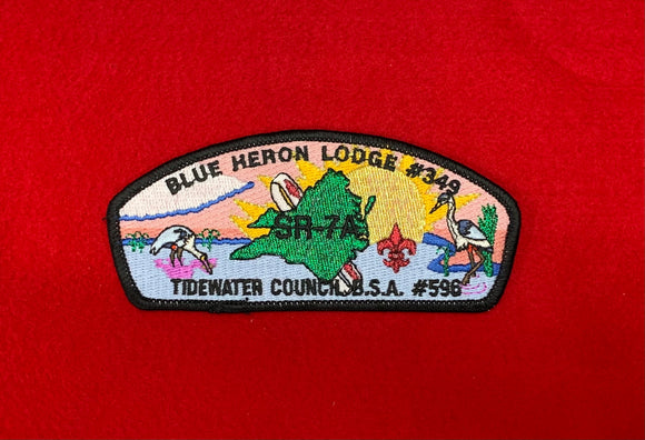 TIDEWATER C. SA-23:1, BLUE HERON LODGE 349, SECTION SR-7A