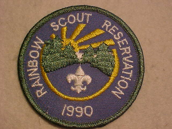 RAINBOW SCOUT RESV., 1990
