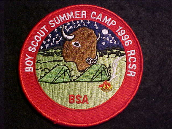 RAINBOW COUNCIL SCOUT RESV., BOY SCOUT SUMMER CAMP, 1996