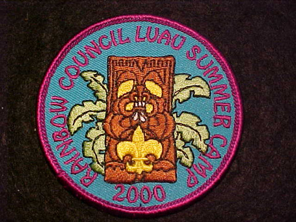 RAINBOW COUNCIL LUAU SUMMER CAMP, 2000