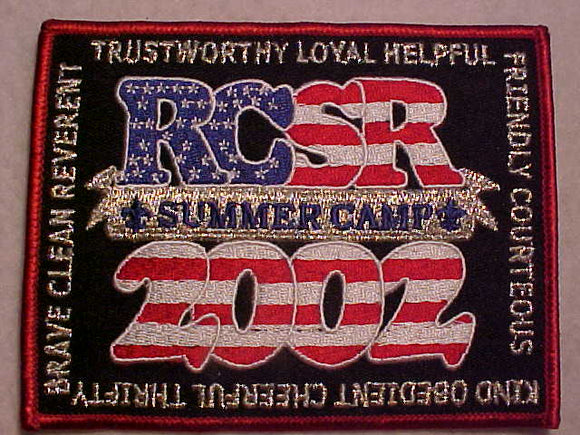 RAINBOW COUNCIL SCOUT RESV. 2002 SUMMER CAMP