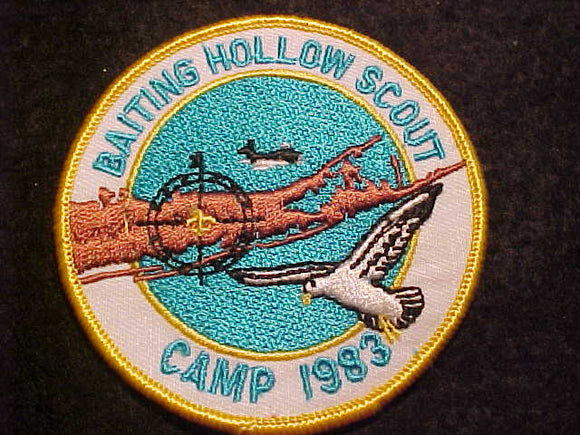 BAITING HOLLOW SCOUT CAMP (RANCH) PATCH, 1983