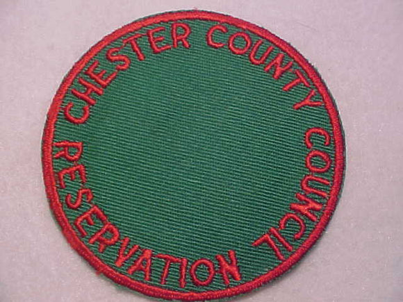 CHESTER COUNTY COUNCIL RESV., 1950'S