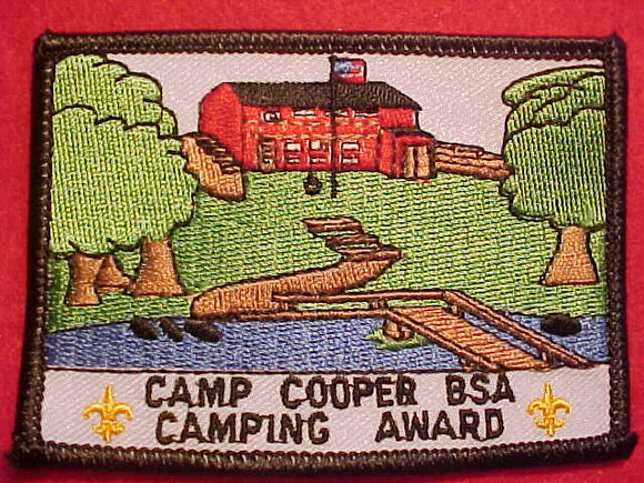COOPER CAMPING AWARD PATCH