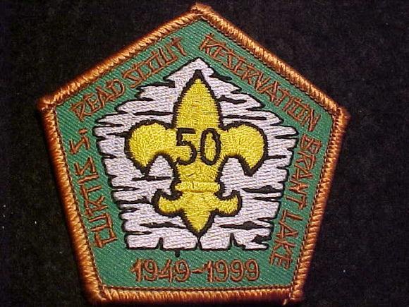 CURTIS S. READ SCOUT RESV. PATCH, 1949-1999