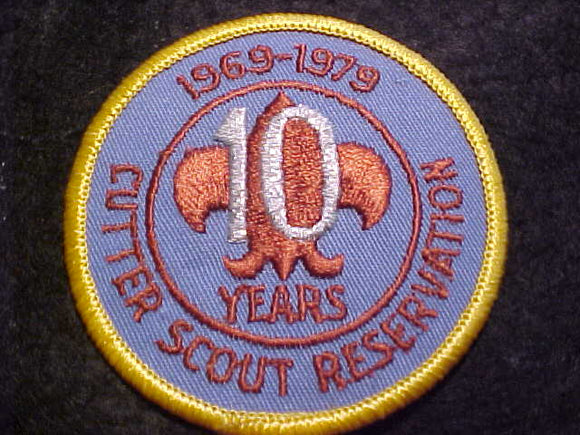 CUTTER SCOUT RESV., 10 YEARS, 1969-1979
