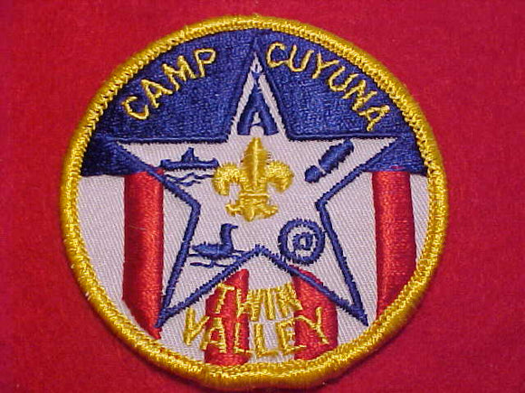 CUYUNA CAMP PATCH, TWIN VALLEY COUNCIL
