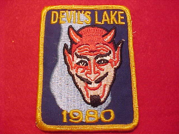DEVIL'S LAKE CAMP PATCH, 1980