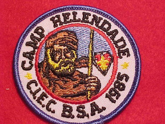 HELENDADE CAMP PATCH, 1985, CALIFORNIA INLAND EMPIRE COUNCIL